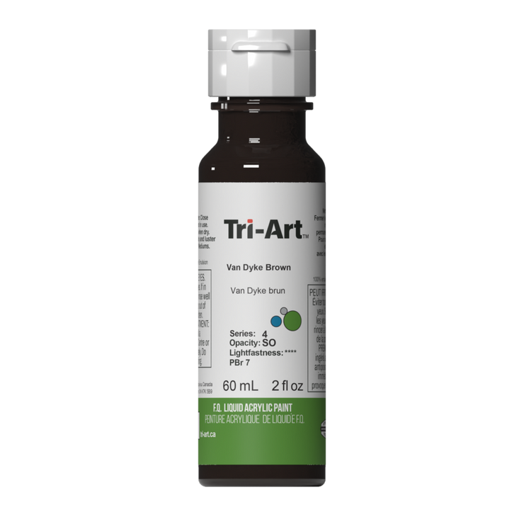Tri-Art Liquids - Van Dyke Brown - Art Noise