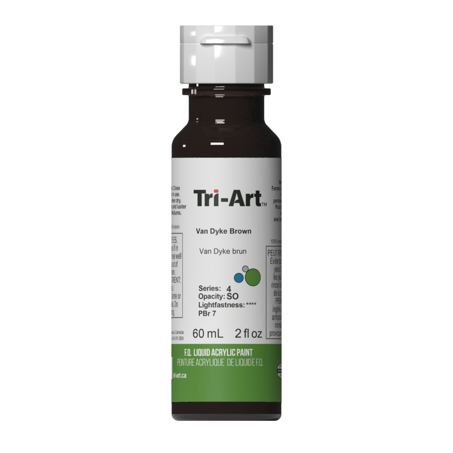 Tri-Art Liquids - Van Dyke Brown - Art Noise
