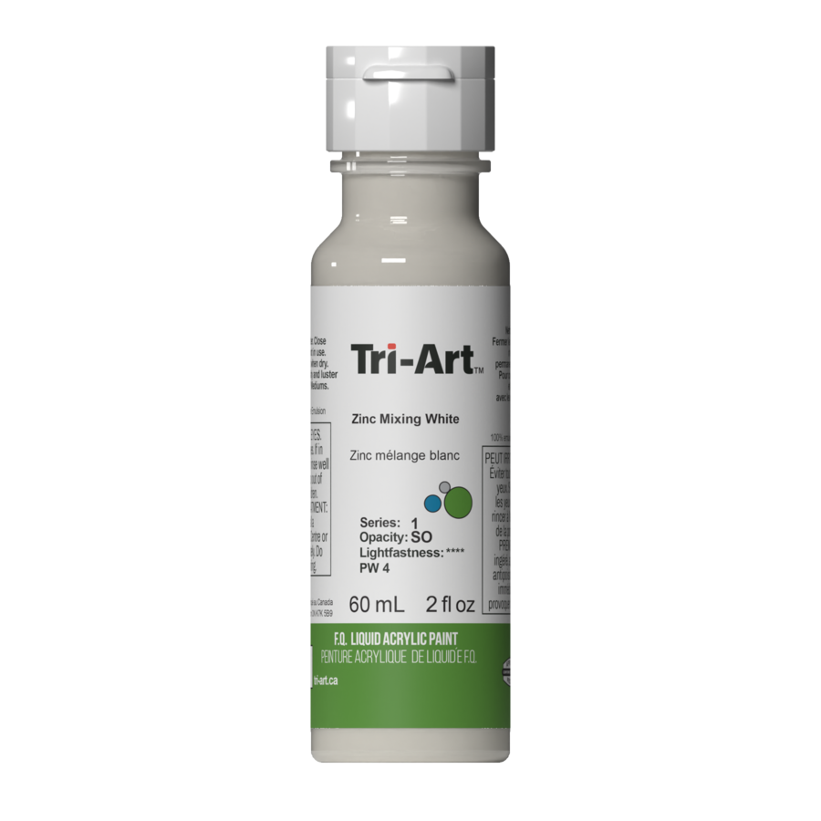 Tri-Art Liquids - Zinc White - Art Noise
