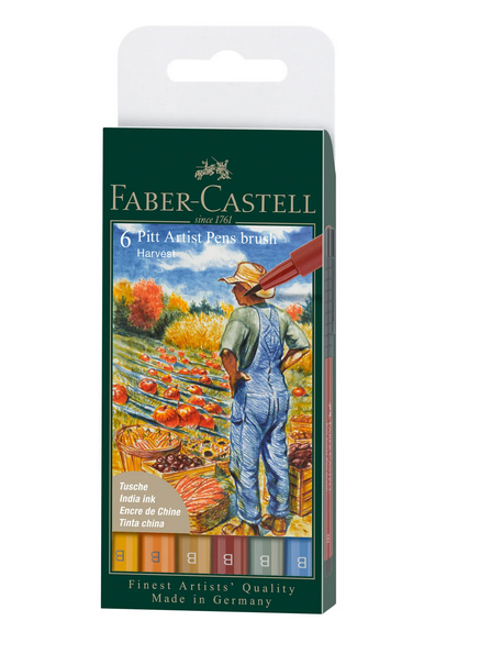 Faber-Castell - Pitt Artist Pen - Brush Tip - Seasonal Sets