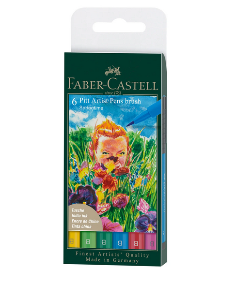 Faber-Castell - Pitt Artist Pen - Brush Tip - Seasonal Sets