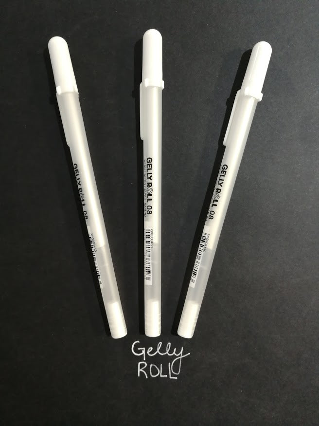 Gelly Roll Pen - White (4437236318295)