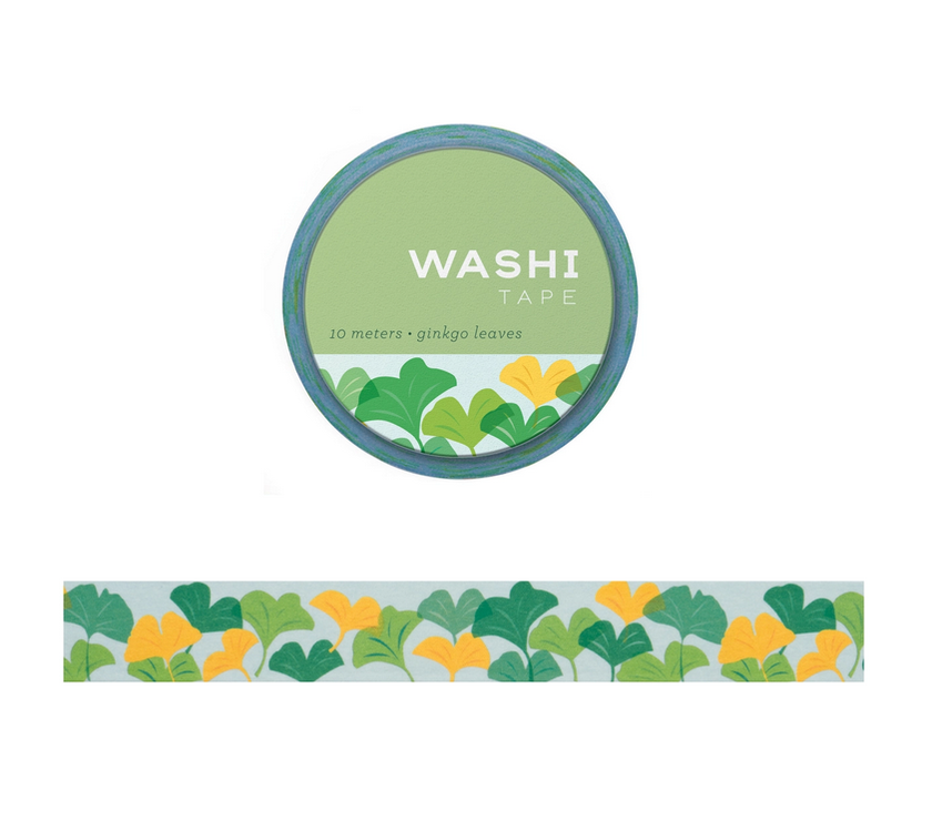 Girl of All Work - Ginkgo Leaves Washi Tape - Art Noise