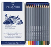 Faber-Castell - Creative Studio Goldfaber Aqua Watercolour Pencil - Tin Sets - Art Noise