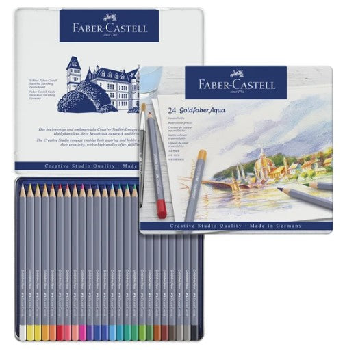 Faber-Castell - GOLDFABER WATERCOLOUR PENCIL TINS (4438869540951)