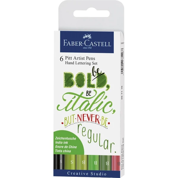 Faber-Castell - Pitt Artist Pen - Assorted tips - Hand Lettering Sets