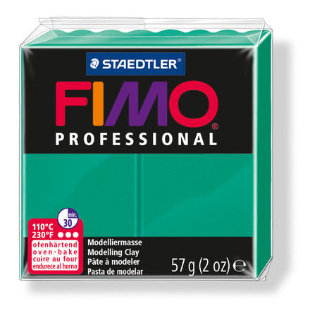 Staedtler-Mars - Modelling Clay Fimo Professional - Green (4443467645015)