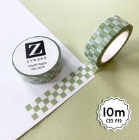 Zynshe - Checkboard Washi Tape - Art Noise