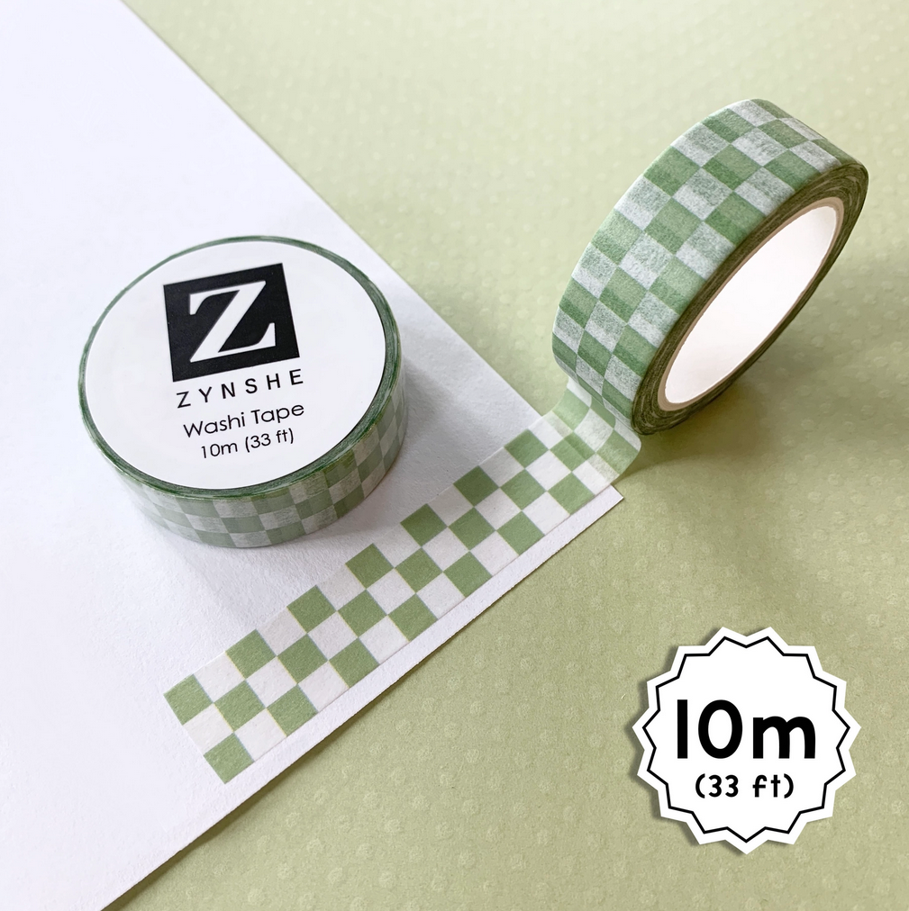 Zynshe - Checkboard Washi Tape