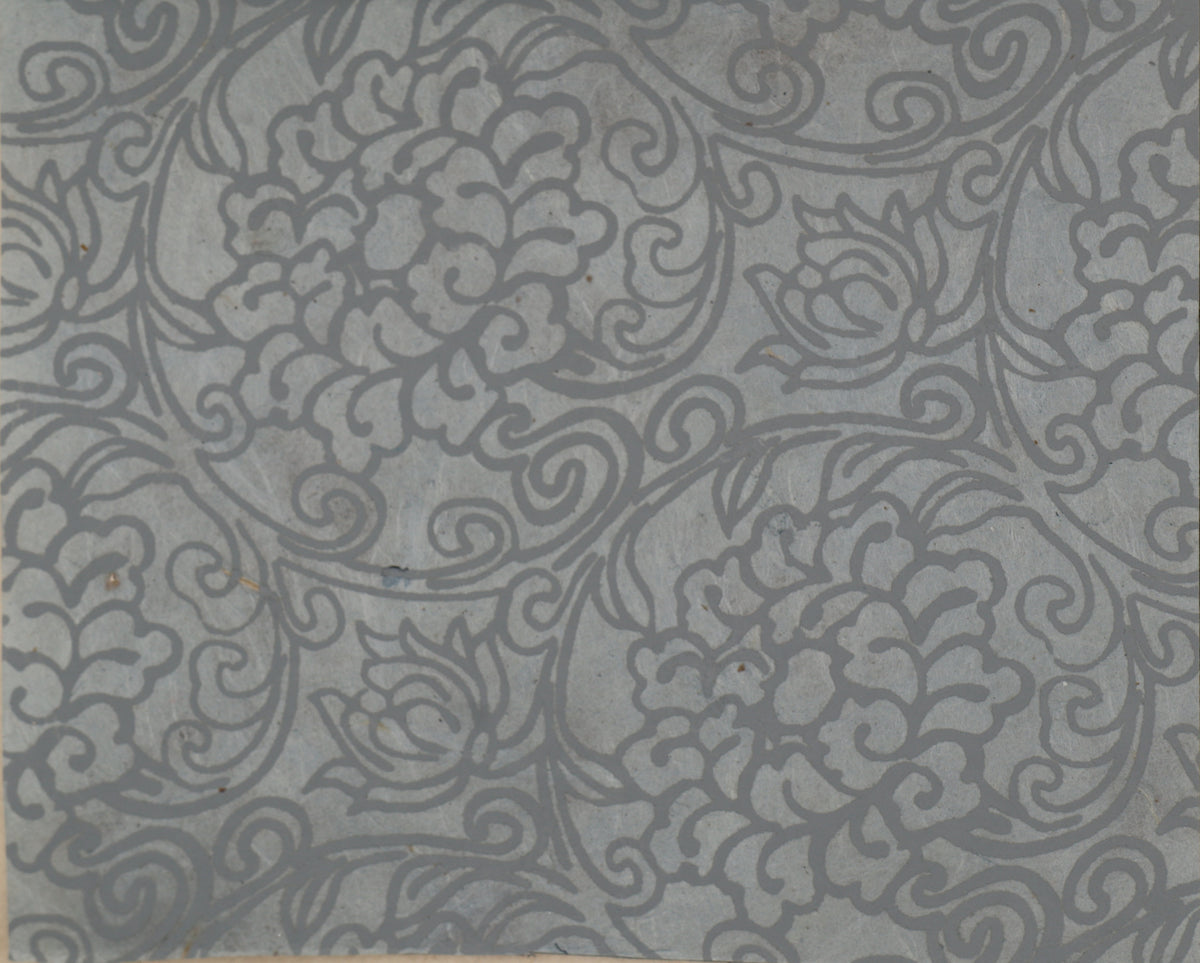 Tibetan Paper &amp; Handicraft - Himalayan Lokta paper - Lotus print - 20x30&quot; (4558769520727)