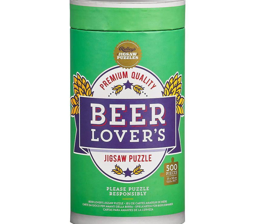 BEER LOVER'S JIGSAW PUZZLE 500PCS - Art Noise