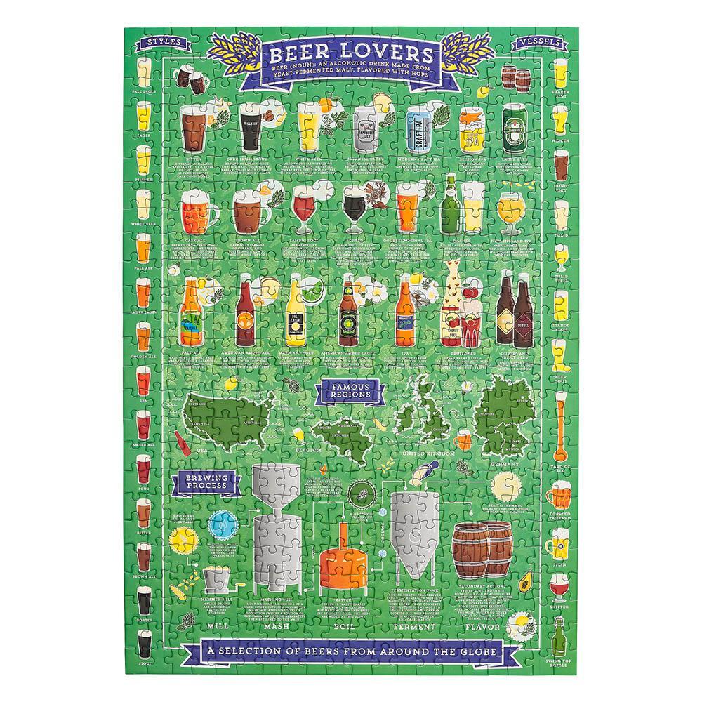 BEER LOVER'S JIGSAW PUZZLE 500PCS - Art Noise