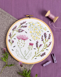 Hawthorn Handmade - Highland Heathers Embroidery Kit - Art Noise