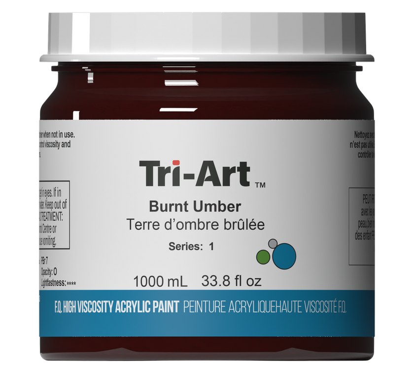 Tri-Art High Viscosity - Burnt Umber - Art Noise