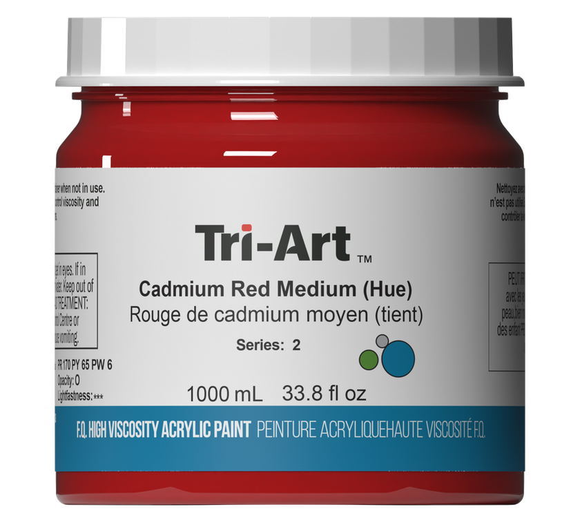 Tri-Art High Viscosity - Cadmium Red Medium (Hue) - Art Noise