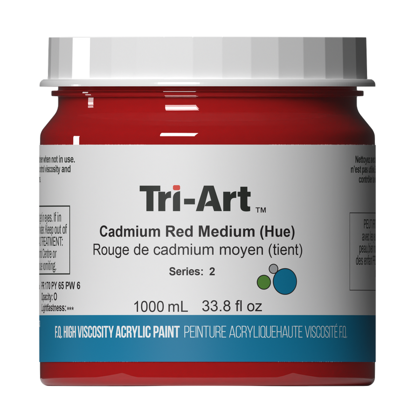Tri-Art High Viscosity - Cadmium Red Medium (Hue) - Art Noise