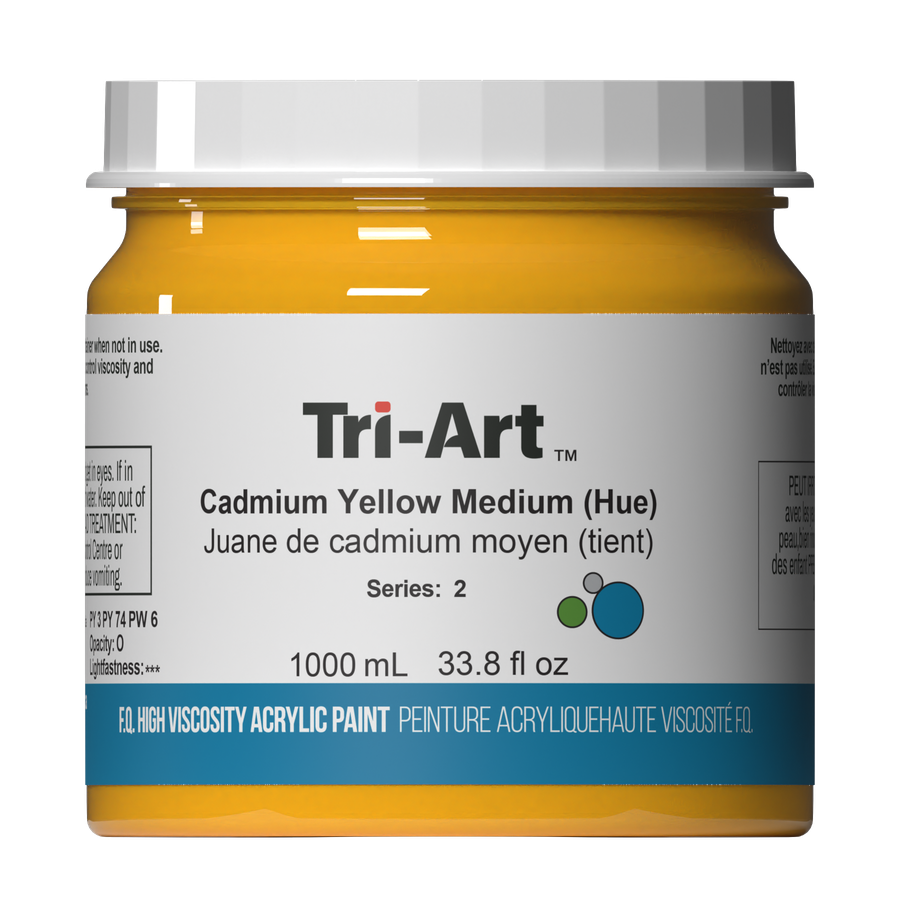 Tri-Art High Viscosity - Cadmium Yellow Medium (Hue) - Art Noise