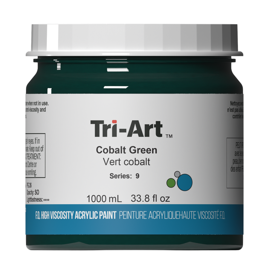 Tri-Art High Viscosity - Cobalt Green 1000mL
