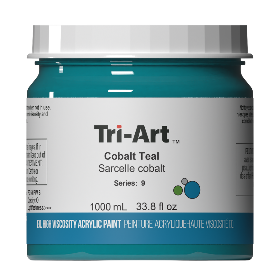Tri-Art High Viscosity - Cobalt Teal 1000mL