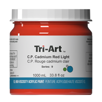 Tri-Art High Viscosity - C.P. Cadmium Red Light - Art Noise