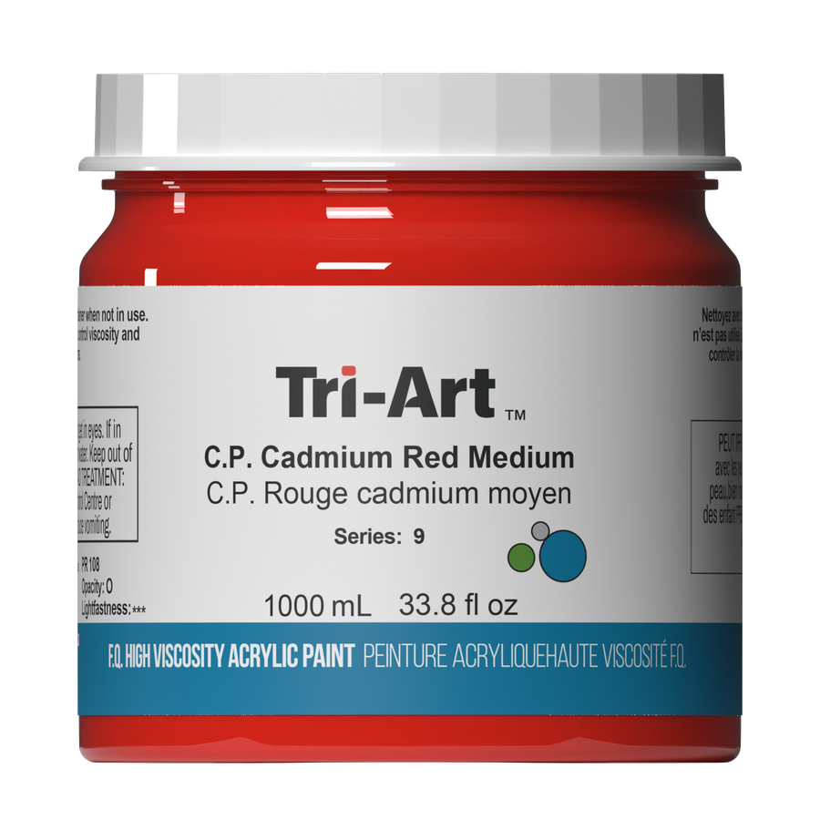 Tri-Art High Viscosity - C.P. Cadmium Red Medium - Art Noise