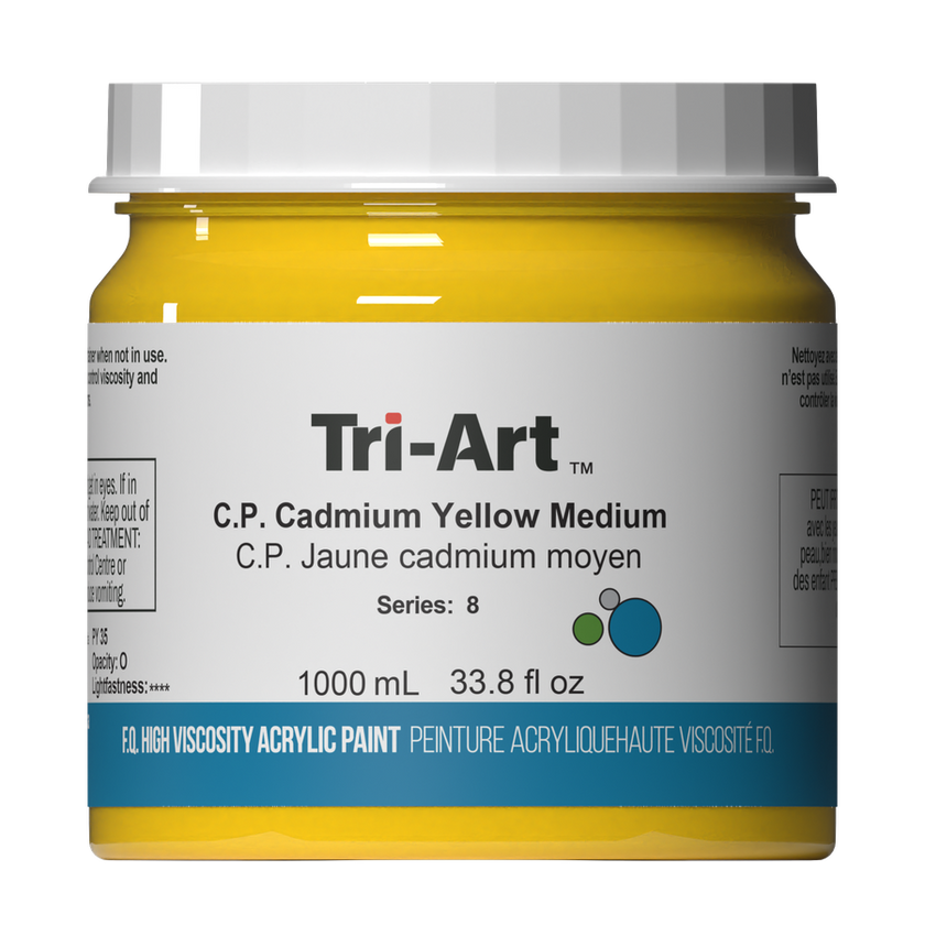 Tri-Art High Viscosity - C.P. Cadmium Yellow Medium - Art Noise