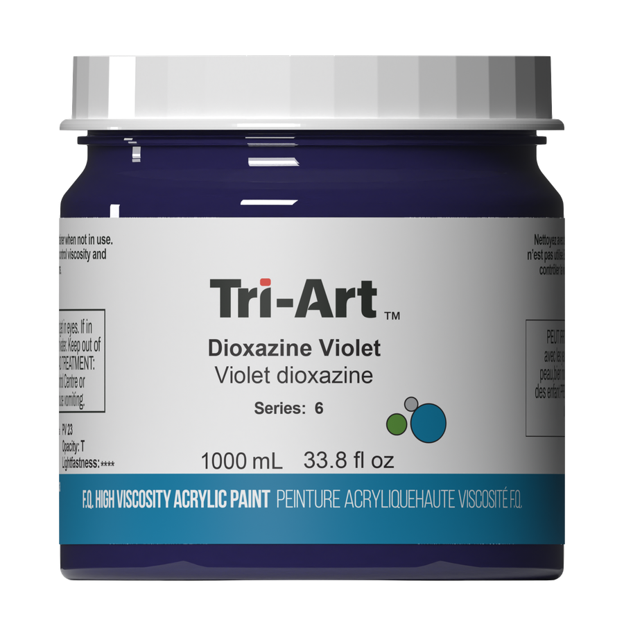 Tri-Art High Viscosity - Dioxazine Violet 1000mL