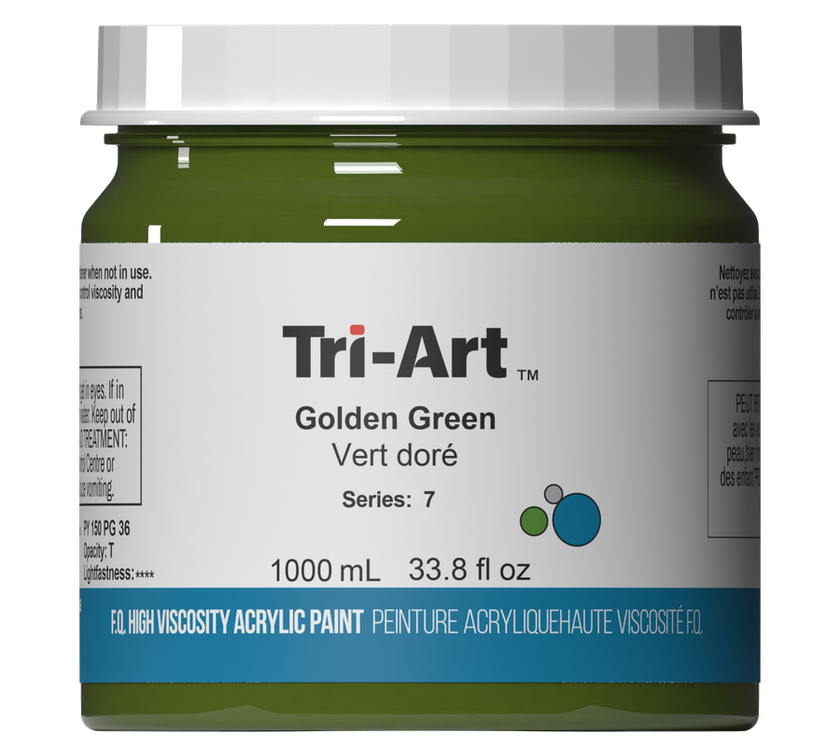 Tri-Art High Viscosity - Golden Green - Art Noise