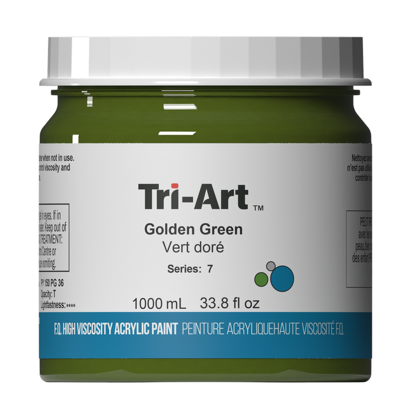 Tri-Art High Viscosity - Golden Green - Art Noise