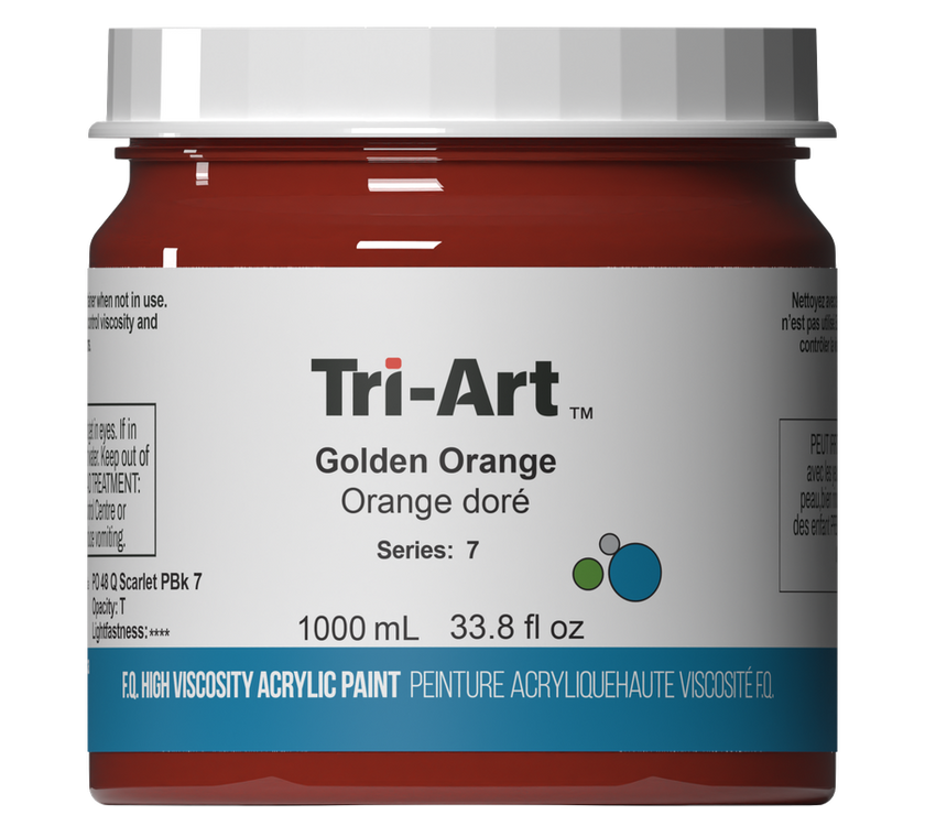 Tri-Art High Viscosity - Golden Orange - Art Noise