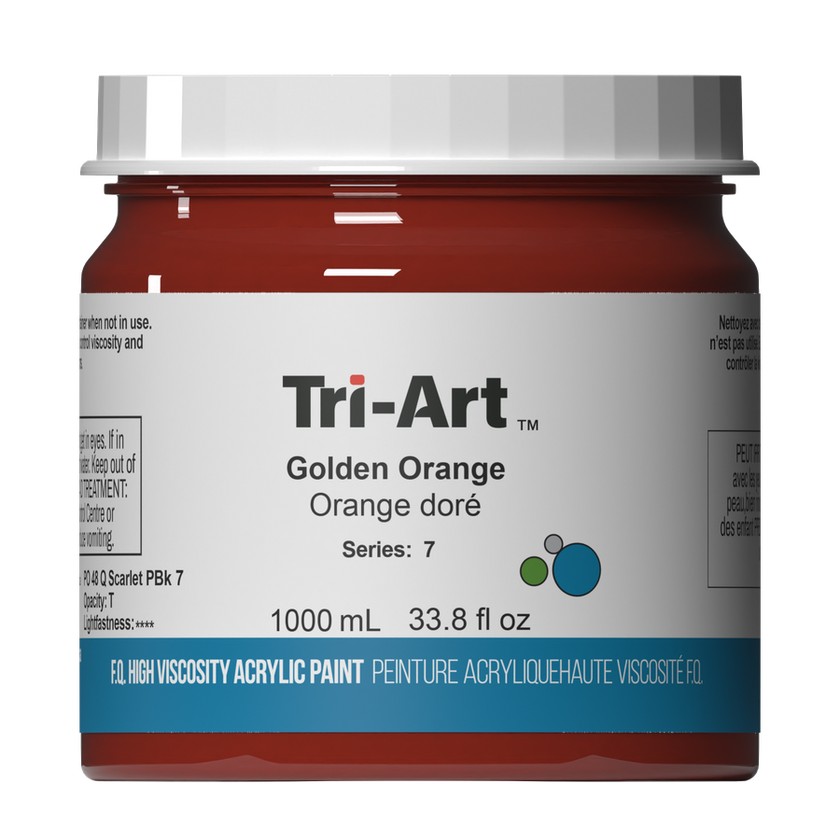 Tri-Art High Viscosity - Golden Orange - Art Noise