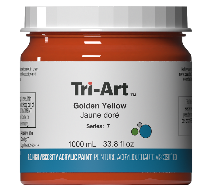 Tri-Art High Viscosity - Golden Yellow - Art Noise
