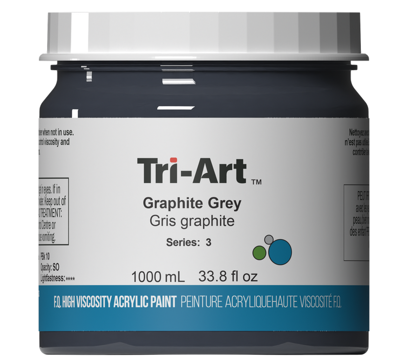 Tri-Art High Viscosity - Graphite Grey - Art Noise