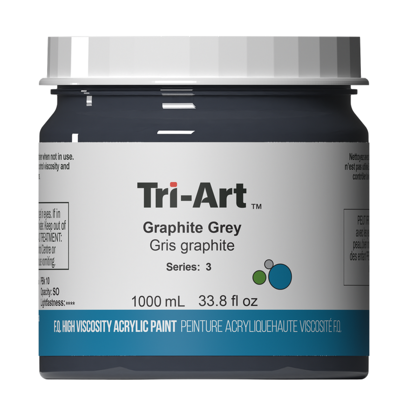 Tri-Art High Viscosity - Graphite Grey - Art Noise