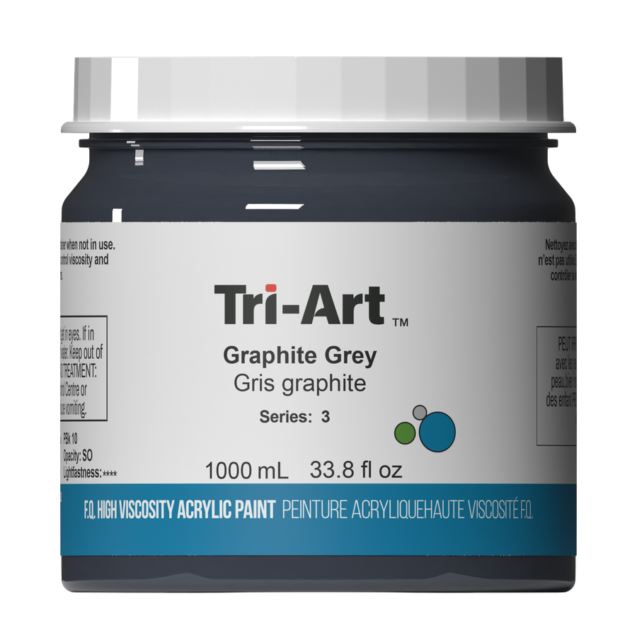Tri-Art High Viscosity - Graphite Grey 1000mL