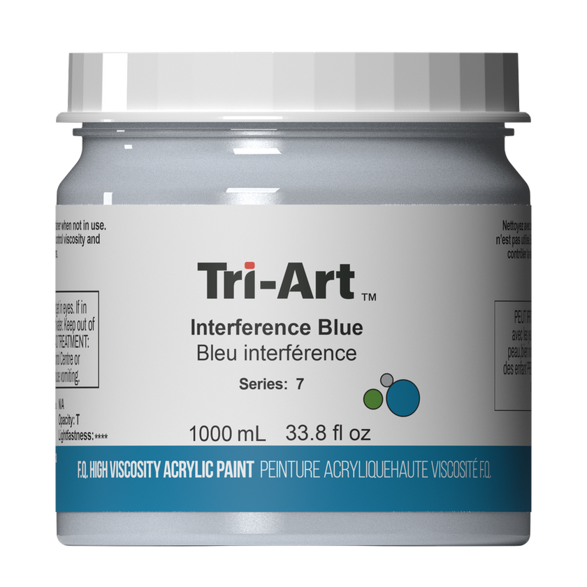 Tri-Art High Viscosity - Interference Blue - Art Noise