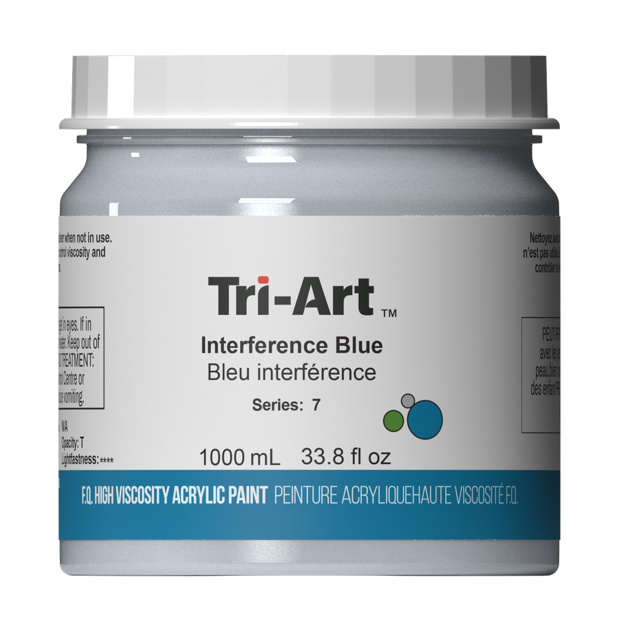Tri-Art High Viscosity - Interference Blue - Art Noise