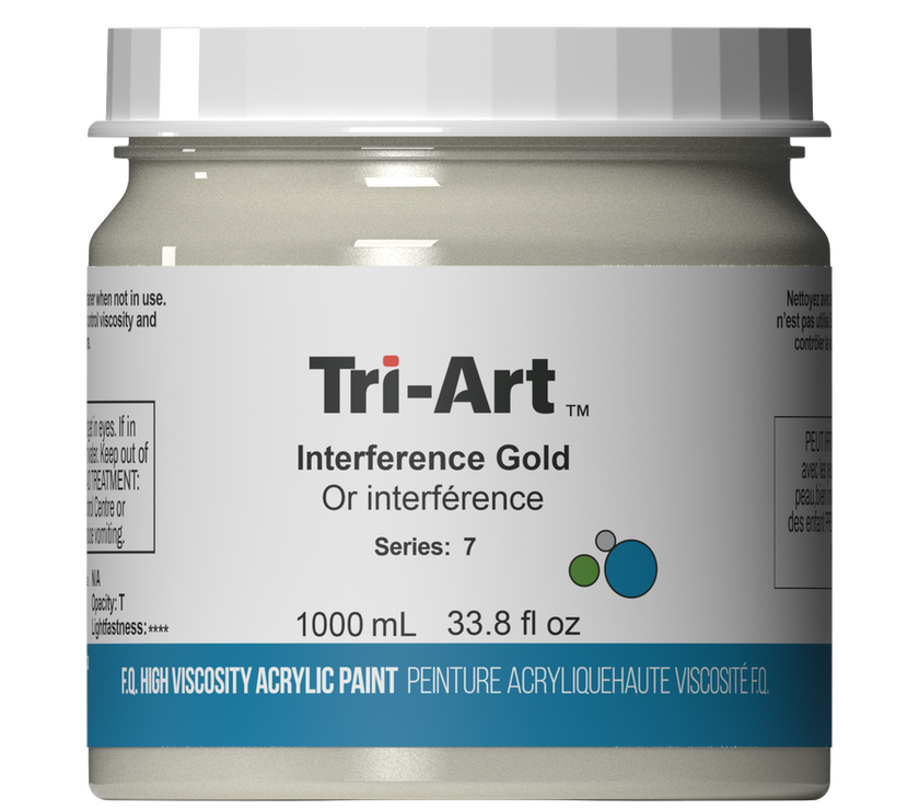 Tri-Art High Viscosity - Interference Gold - Art Noise