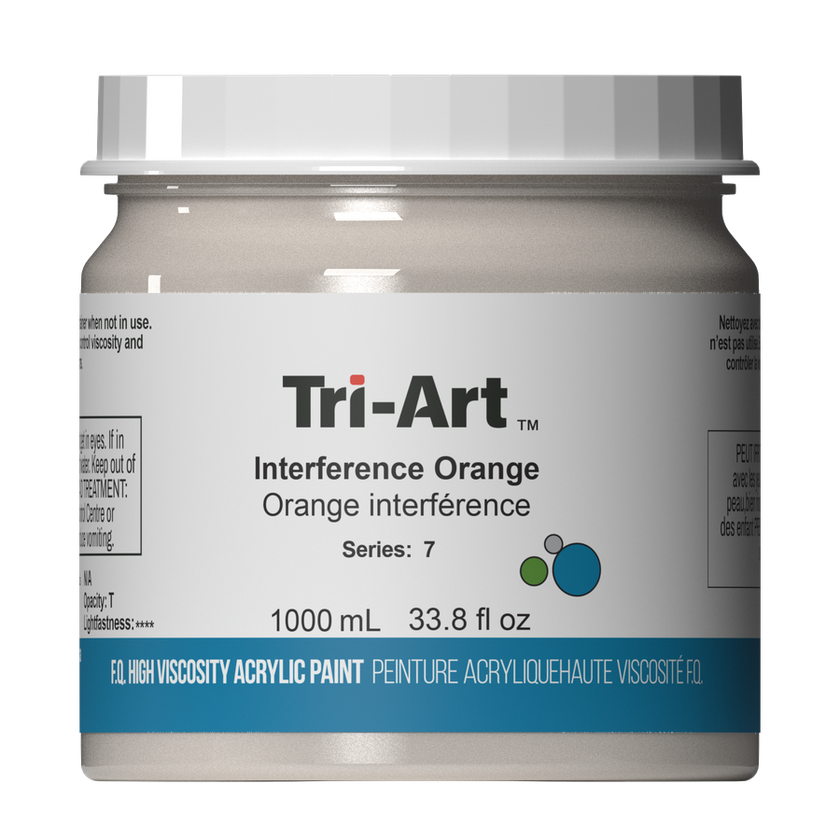 Tri-Art High Viscosity - Interference Orange - Art Noise