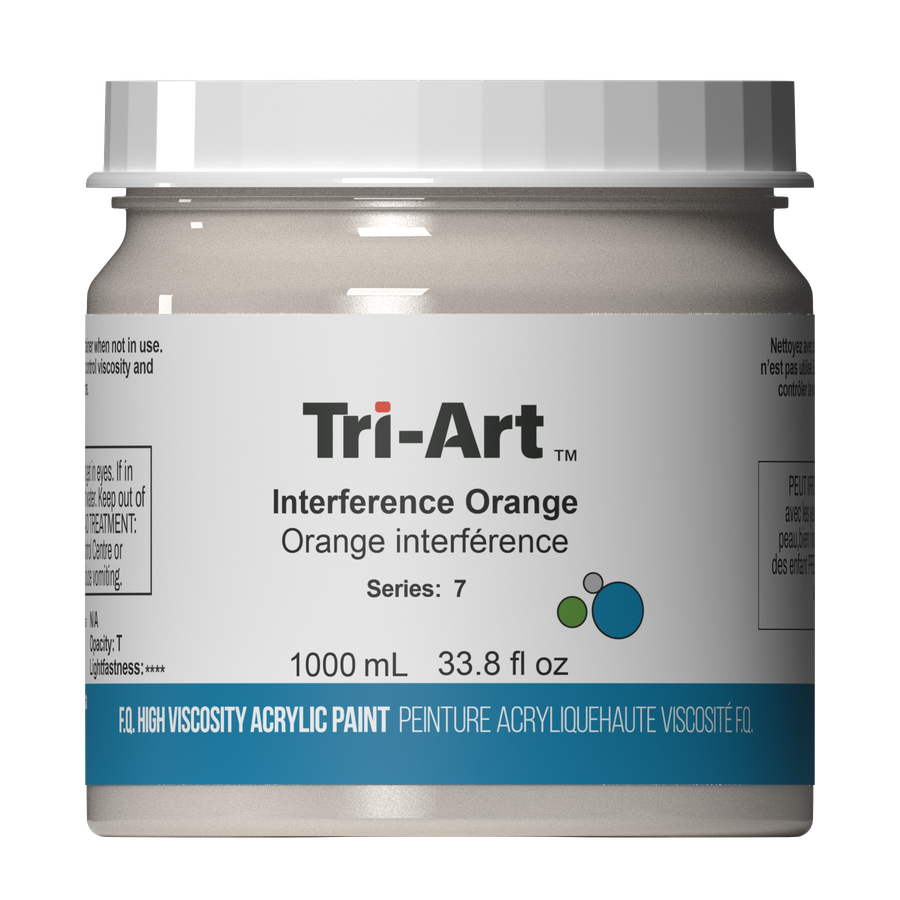 Tri-Art High Viscosity - Interference Orange - Art Noise