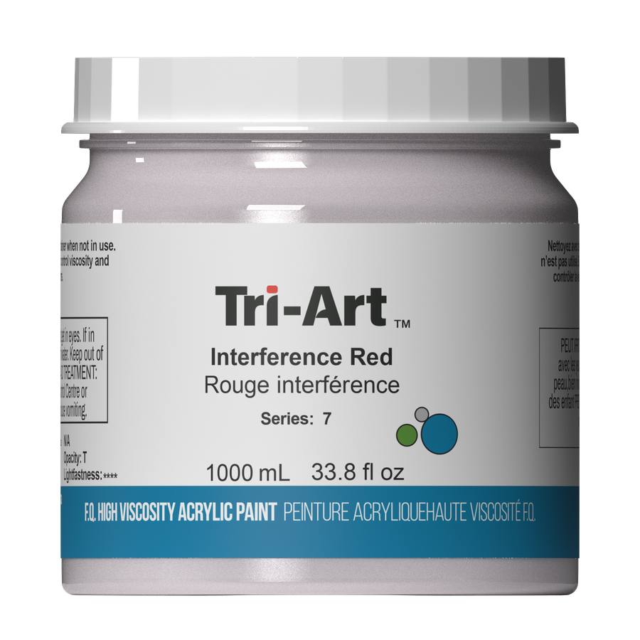 Tri-Art High Viscosity - Interference Red - Art Noise