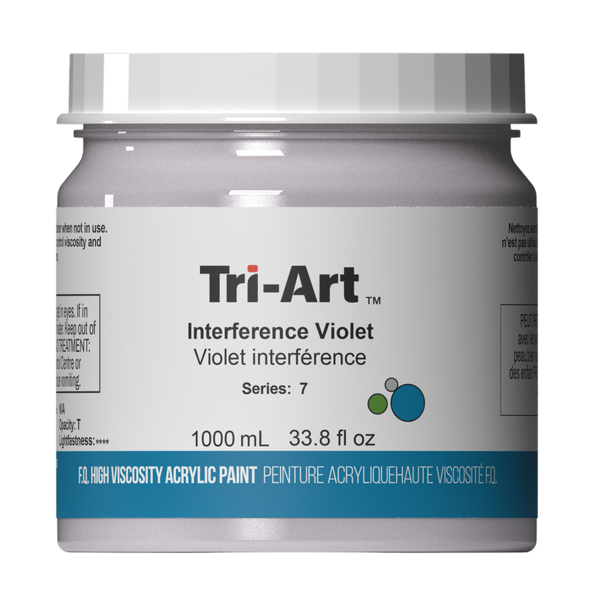 Tri-Art High Viscosity - Interference Violet - Art Noise