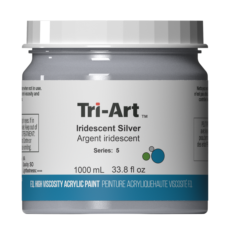 Tri-Art High Viscosity - Iridescent Silver - Art Noise