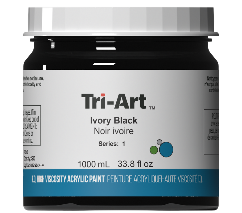 Tri-Art High Viscosity - Ivory Black - Art Noise