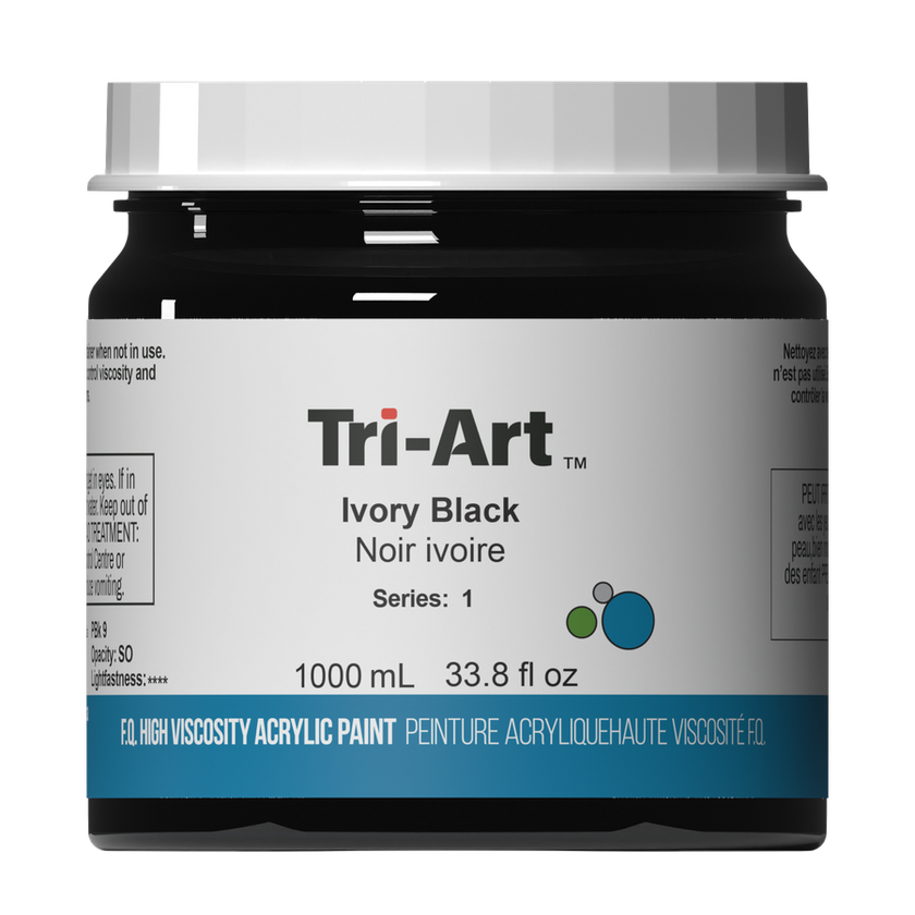 Tri-Art High Viscosity - Ivory Black - Art Noise