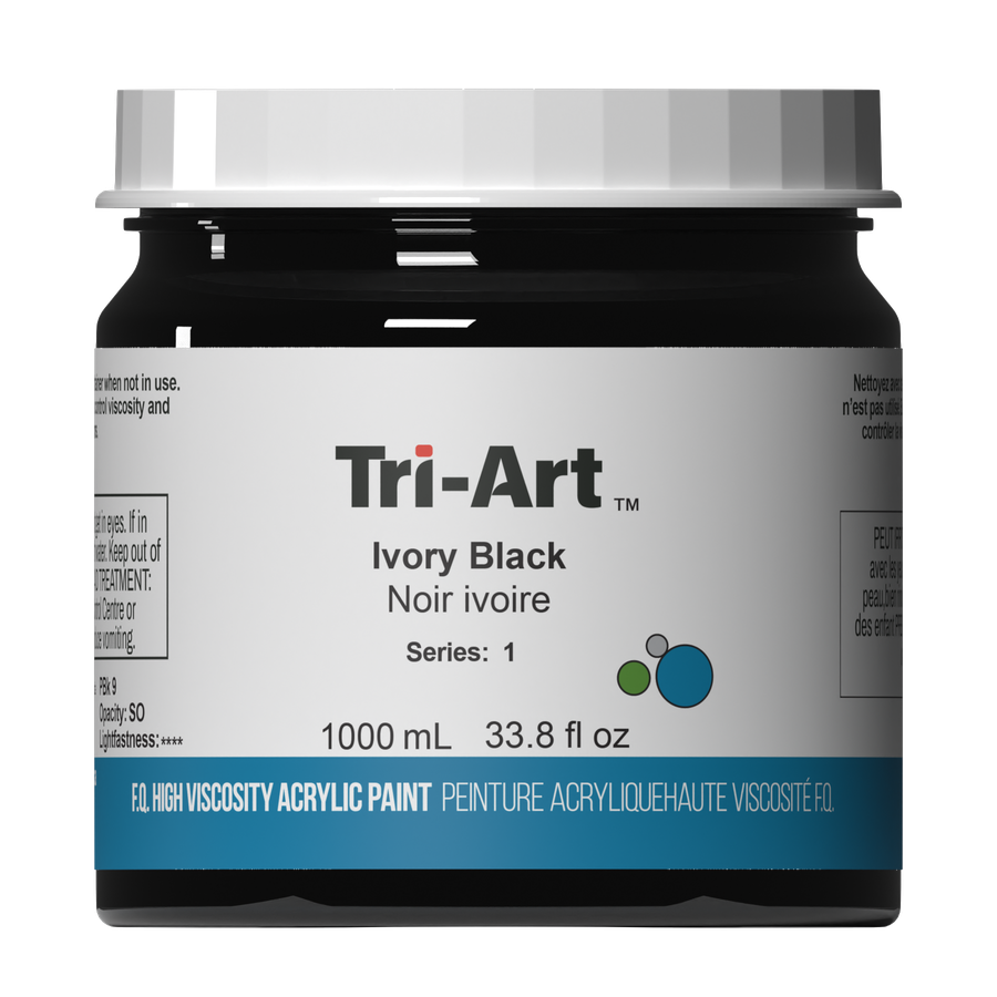 Tri-Art High Viscosity - Ivory Black - Art Noise