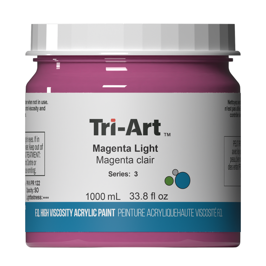 Tri-Art High Viscosity - Magenta Light - Art Noise
