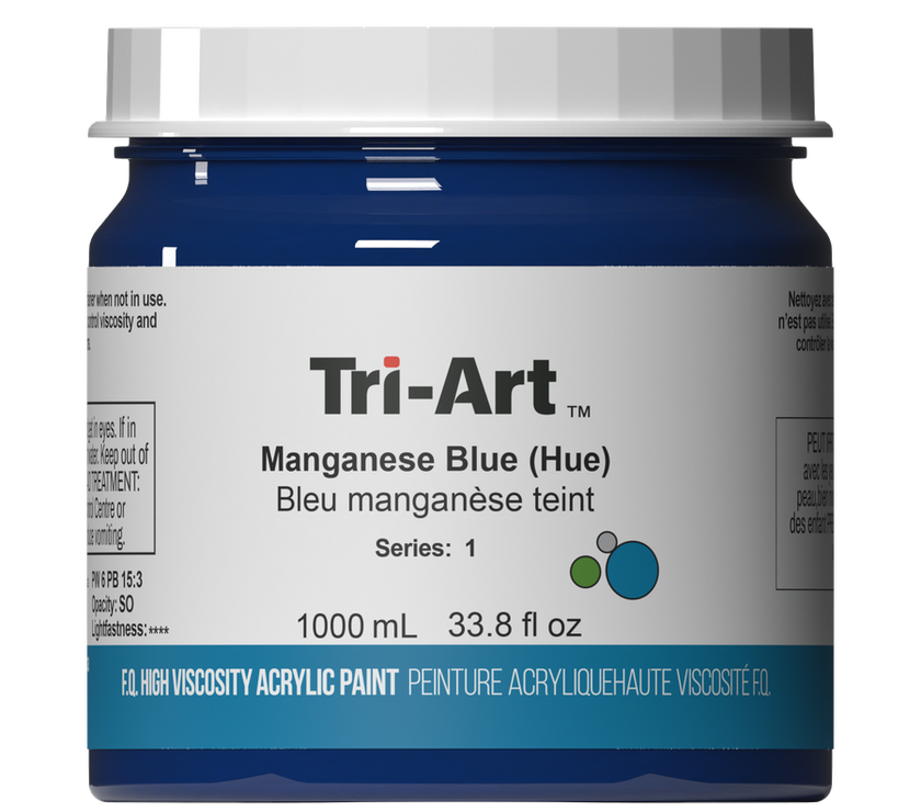 Tri-Art High Viscosity - Manganese Blue (Hue) - Art Noise