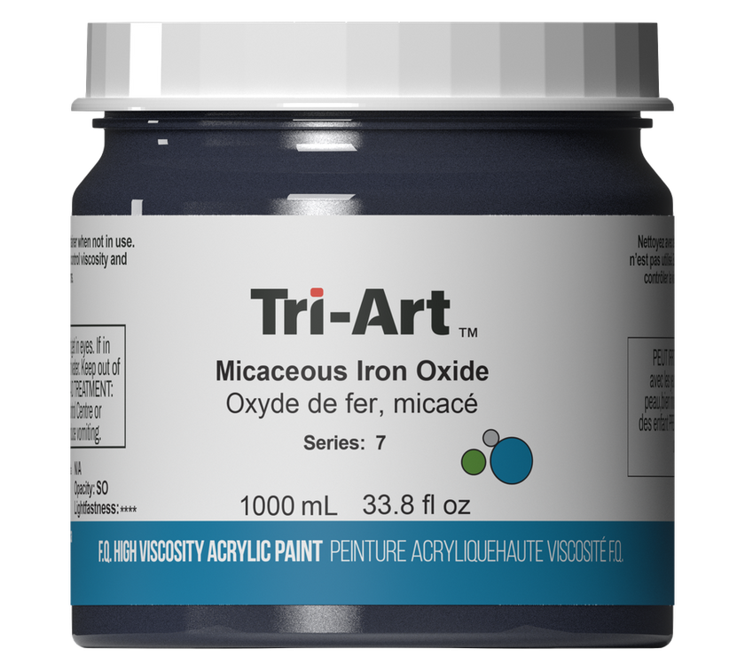 Tri-Art High Viscosity - Micaceous Iron Oxide - Art Noise