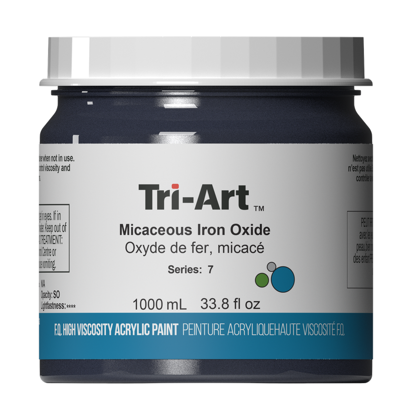 Tri-Art High Viscosity - Micaceous Iron Oxide - Art Noise